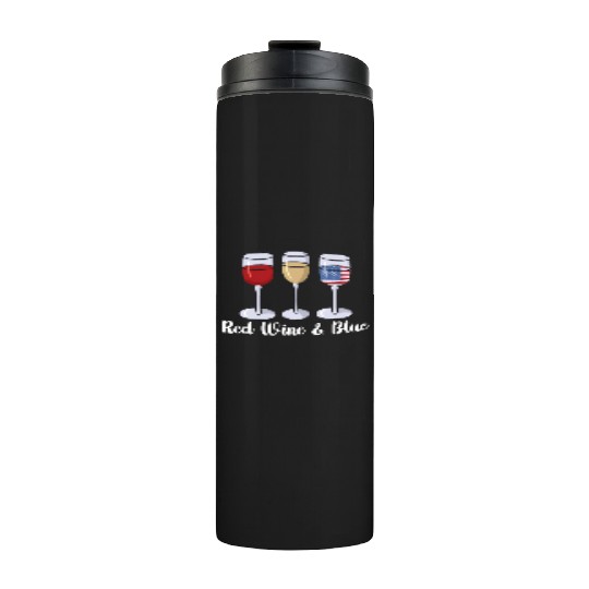 Red Wine & Blue | Bourbon Drinker Thermal Tumblers | Whisky