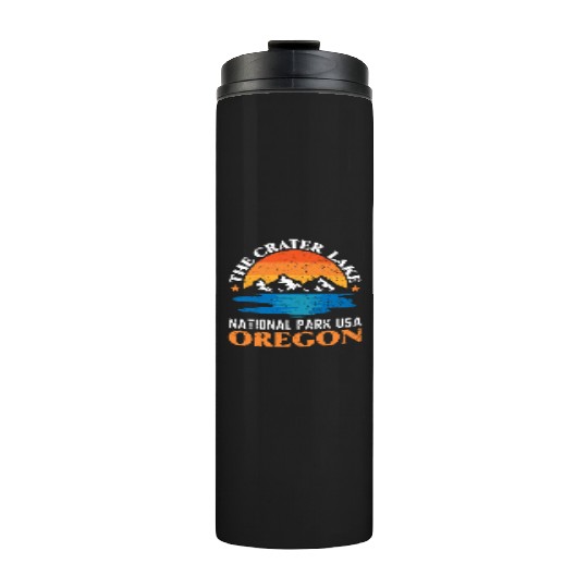 The Crater Lake National Park USA Oregon America Thermal Tumblers
