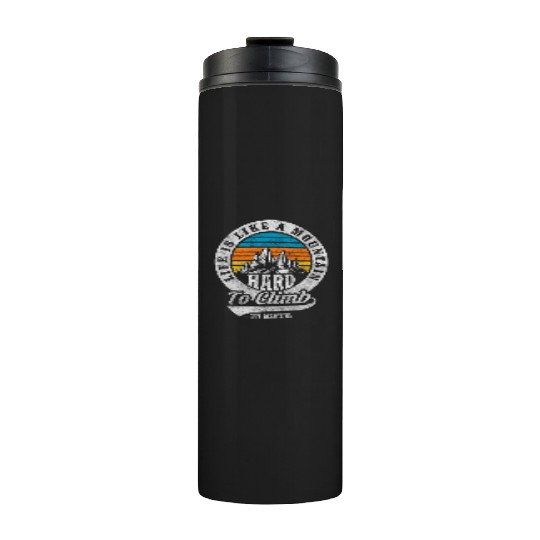 Mountains Nature Rock Climbing Thermal Tumblers