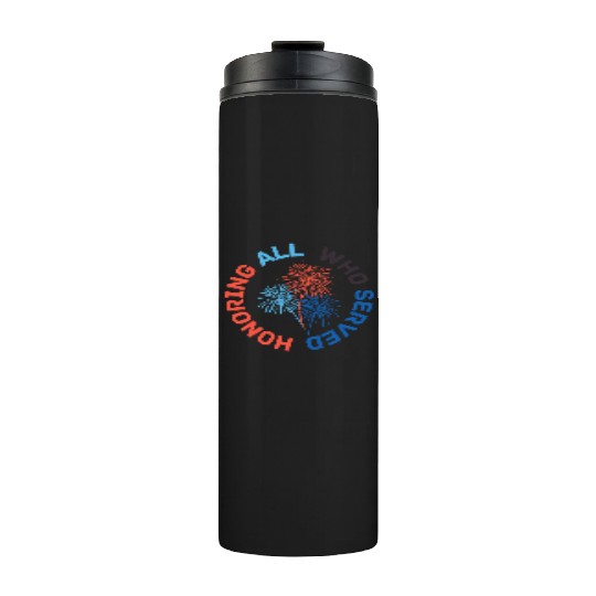 Thank You Veterans l Veterans Day Gift Idea Thermal Tumblers