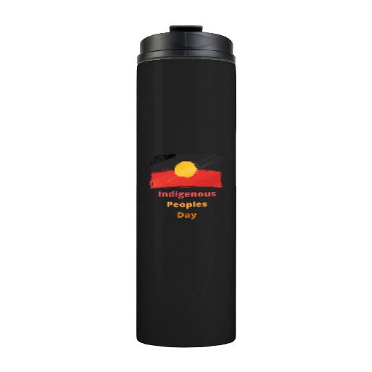 Native american indigenous day l Columbus Day Thermal Tumblers
