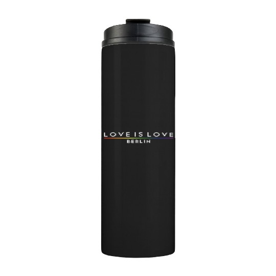 LOVE IS LOVE - Berlin Thermal Tumblers