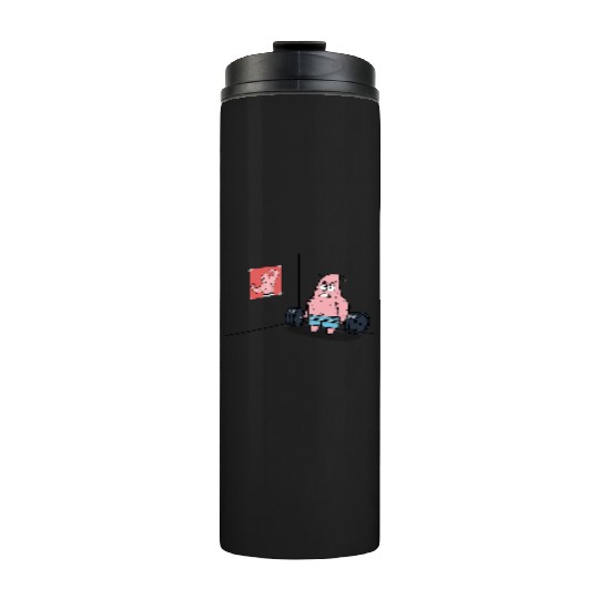 Majin Buu vs Patrick - Funny Anime Gym and Workout Thermal Tumblers