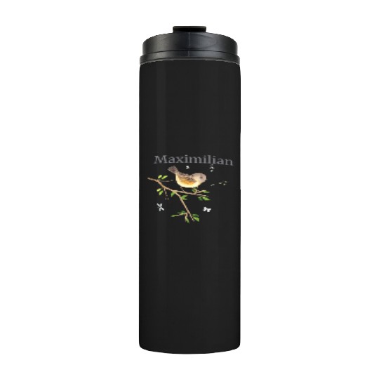 Waldier Vogel Name Maximilian Thermal Tumblers