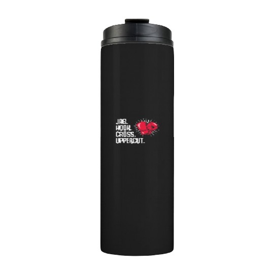 Brazilian Jiu-Jitsu Boxing MMA Thermal Tumblers