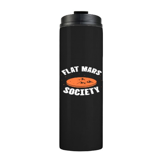 Flat Mars Society Thermal Tumblers