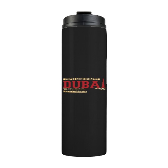 Burj Khalifa Downtown Dubai United Arab Emirates Thermal Tumblers