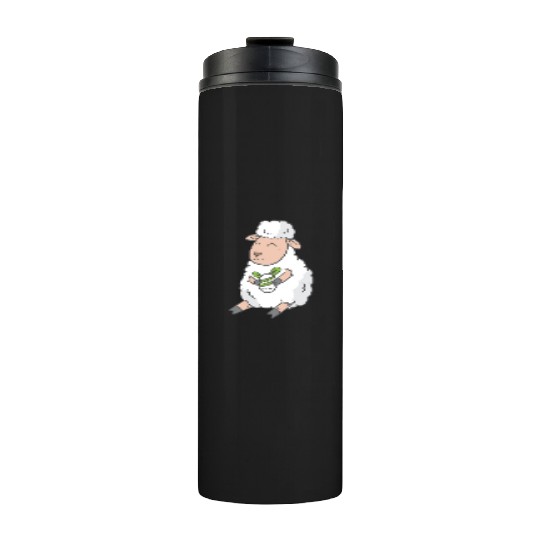 Cute Easter Egg Happy Animal Sheep Gift Thermal Tumblers