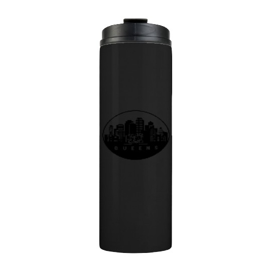 Queens New York Skyline Thermal Tumblers