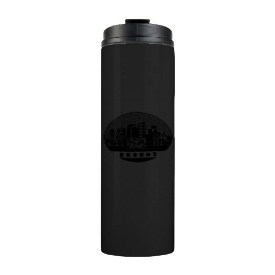 Queens New York Skyline Thermal Tumblers