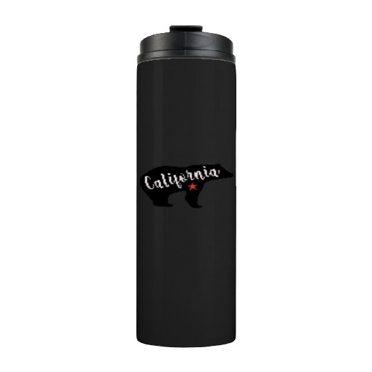 California Bear Flag Thermal Tumblers