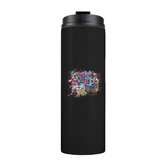 Joyful mosaic Thermal Tumblers
