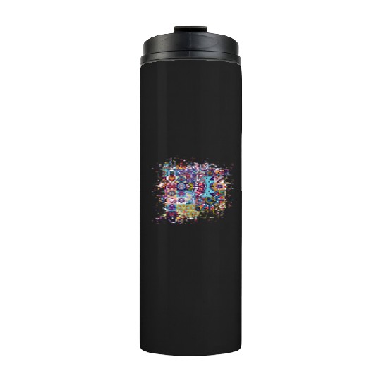 Joyful mosaic Thermal Tumblers