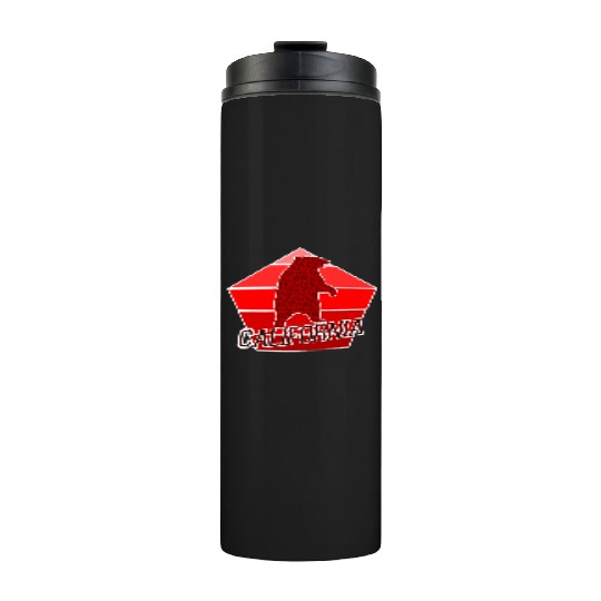 California Bear Flag Thermal Tumblers