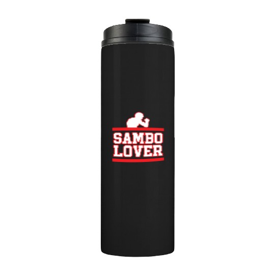 Sambo Lover Martial Arts Fighter Coach Training Thermal Tumblers