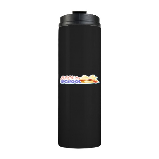 Back to School Sticker Thermal Tumblers