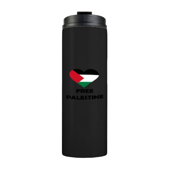 free palestine Thermal Tumblers