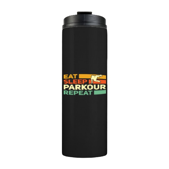 Parkour, Freerunning, Street Workout Acrobatic Thermal Tumblers