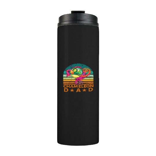 Chameleon Dad Thermal Tumblers