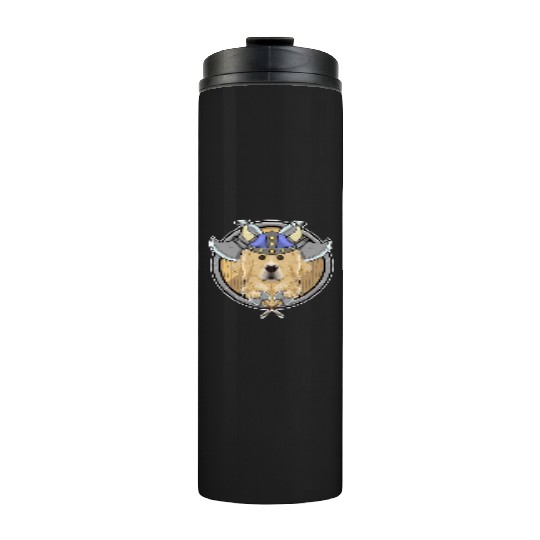 Golden Retriever I Valhalla I Viking Thermal Tumblers