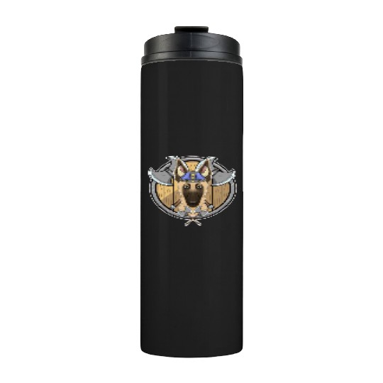 Malinois I Valhalla I Viking Thermal Tumblers