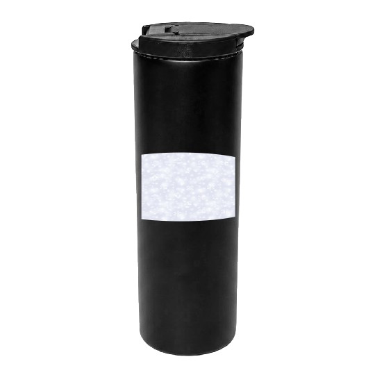 Lilac Snowflakes Pattern Thermal Tumblers