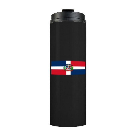 Dominican Republic flag phone case Thermal Tumblers