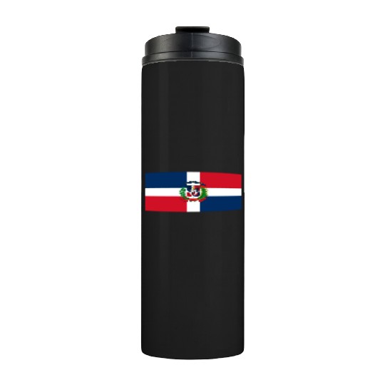 Dominican Republic flag phone case Thermal Tumblers