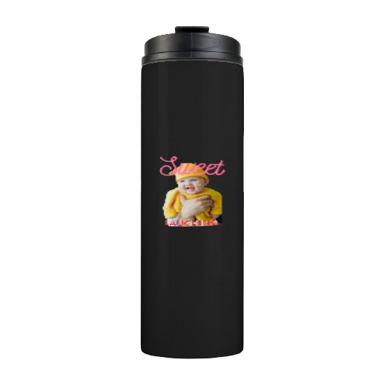 sweet baby laughing Thermal Tumblers