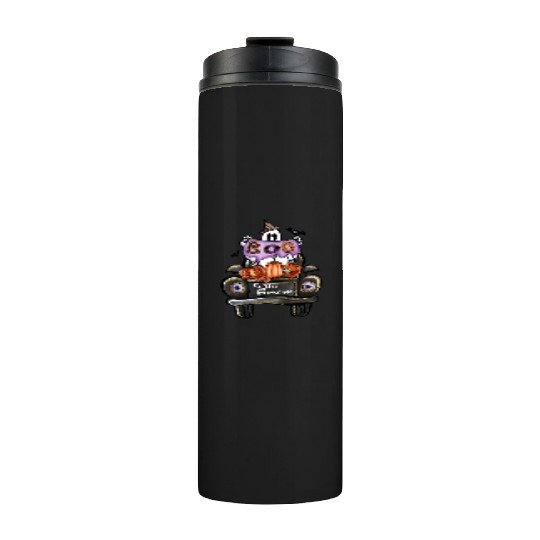 Boo Tis the season sublimation Halloween Thermal Tumblers
