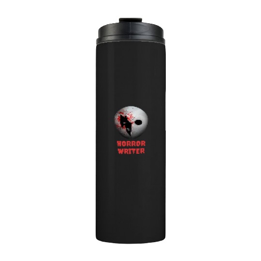 Horror Writer Halloween Costume Thermal Tumblers