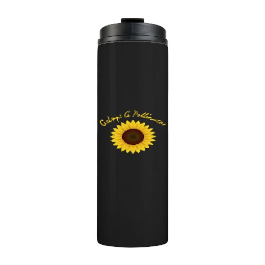 Adopt A Pollinator Sunflower Thermal Tumblers Save The Bees