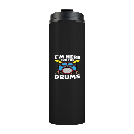 Drummer Drums Music Drum Set Drumming Thermal Tumblers