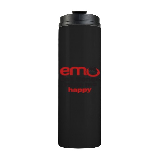 emo - Sad songs make me Happy | Emo clothes | Emoc Thermal Tumblers