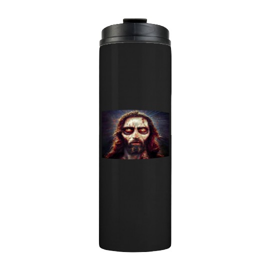 Zombie Jesus Thermal Tumblers