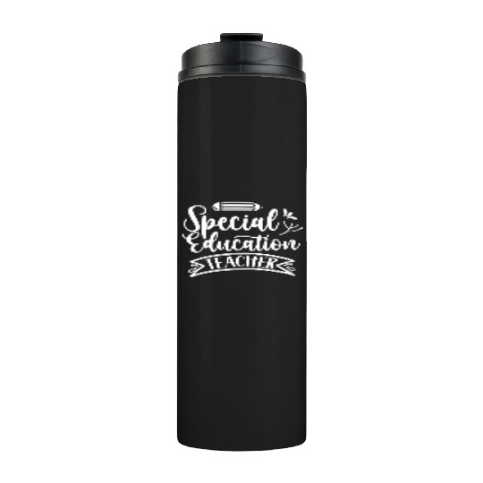 Special Education Teacher Sped Awareness Cute Thermal Tumblers