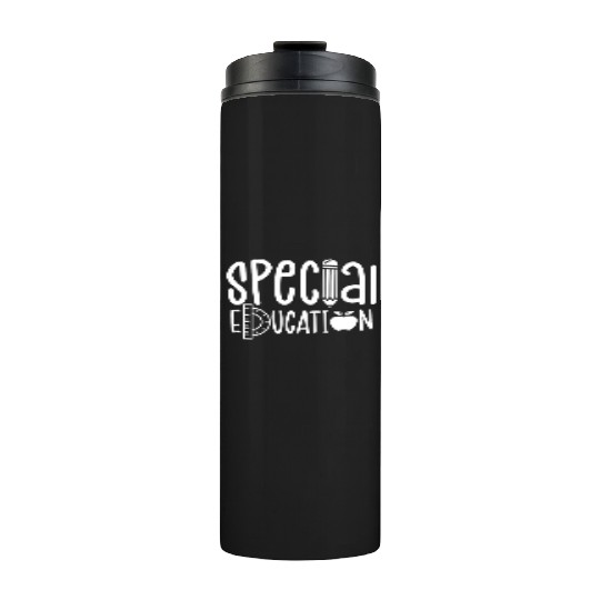 Special Education Cute Awareness Sped Teacher Thermal Tumblers