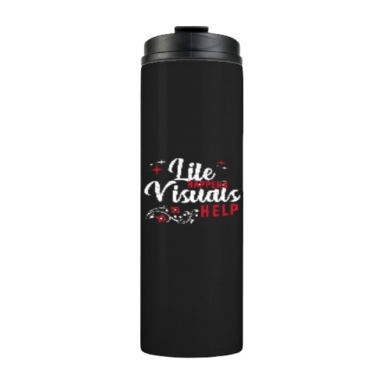 Sped Teacher Aba Therapy Life Happens Visuals Help Thermal Tumblers