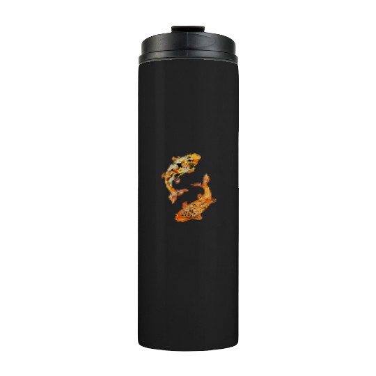 Aesthetic Japanese Koi Fish Nishikigoi Thermal Tumblers