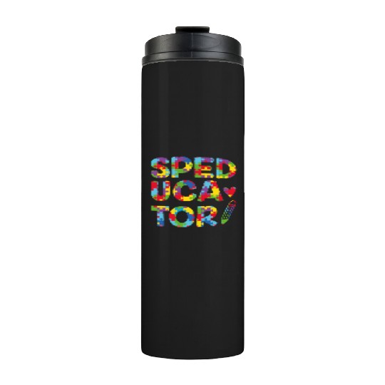 Speducator Sped Teacher Special Education Cute Thermal Tumblers