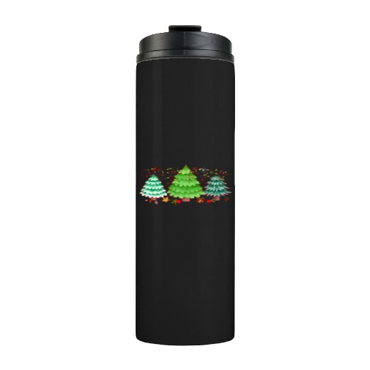 Christmas trees, Leopard Christmas Trees, Winter Thermal Tumblers