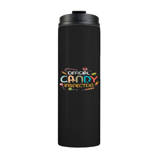 Halloween Costume Lollipop Official Candy Thermal Tumblers