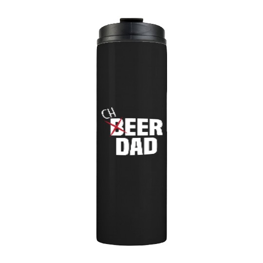 Funny Cheer Dad Cheerleading Dad Beer Thermal Tumblers