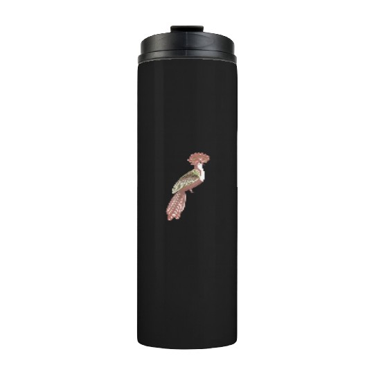 Folk art fancy bird Thermal Tumblers