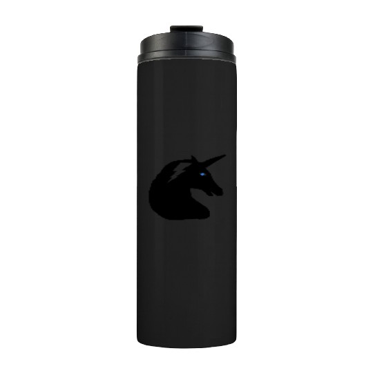 Unicorn Head Lightning bolt Thermal Tumblers