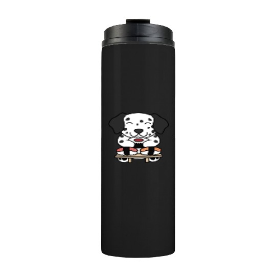 Sushi Lover Dalmatian Thermal Tumblers