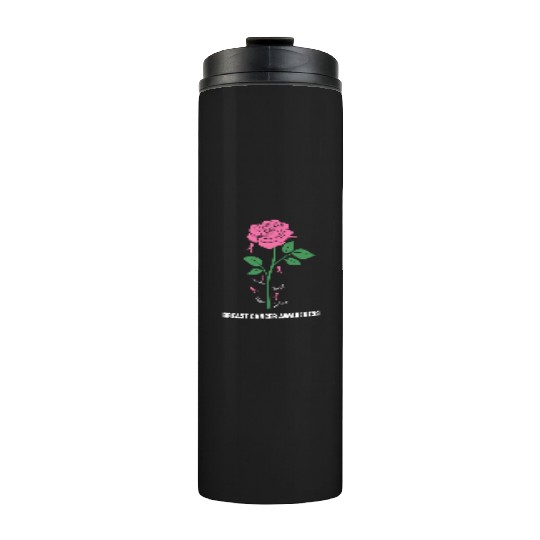 Fearless Faith Hope Beleive Breast Cancer Awarenes Thermal Tumblers
