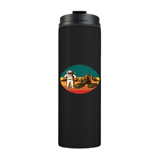 Astronaut on Mars Thermal Tumblers