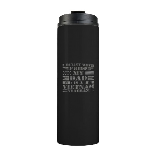 Proud Son Daughter of A Vietnam Veteran Thermal Tumblers