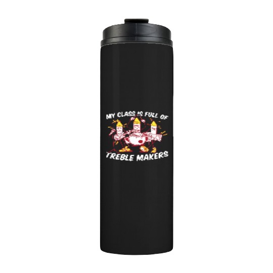 Music Teacher Band Thermal Tumblers